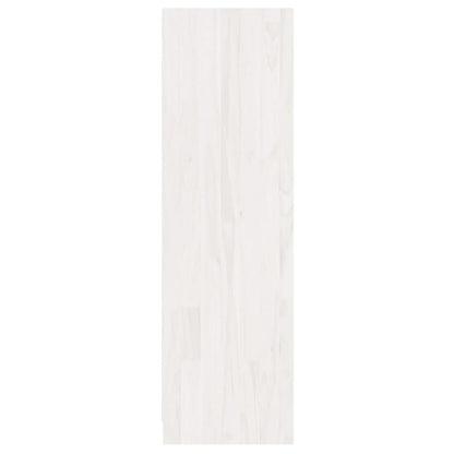 Book Cabinet/Room Divider White 36x33x110 cm Solid Pinewood