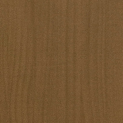 Garden Planters 2 pcs Honey Brown 50x50x70 cm Solid Pinewood