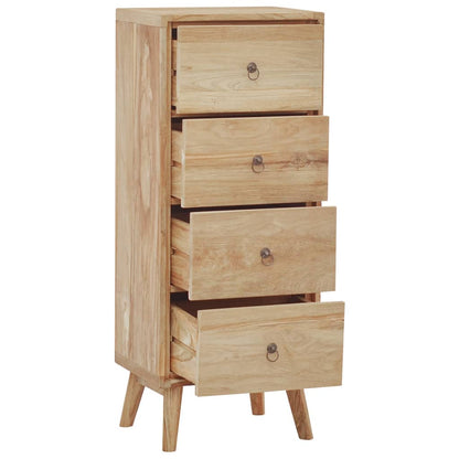 Chest of Drawers 40x30x100 cm Solid Wood Teak