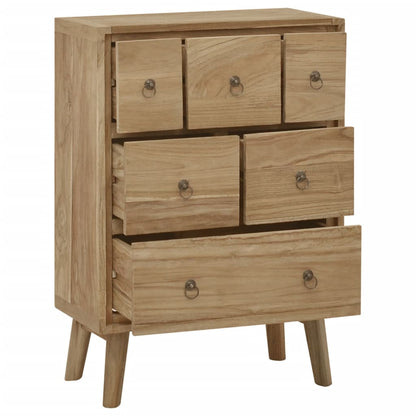 Chest of Drawers 56x30x80 cm Solid Wood Teak