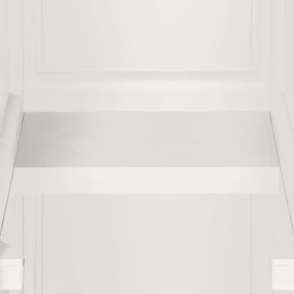 Plastic Cabinet 40x43x164 cm Wood Design Angora White