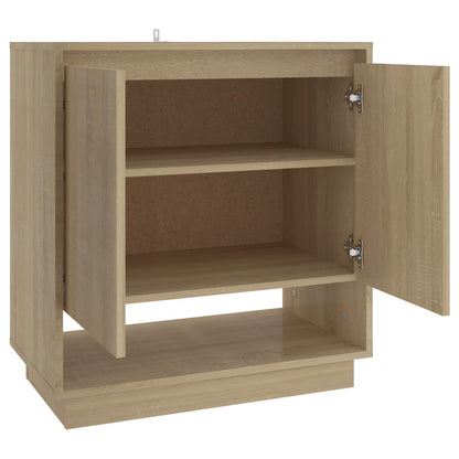 Sideboard Sonoma Oak 70x41x75 cm Engineered Wood
