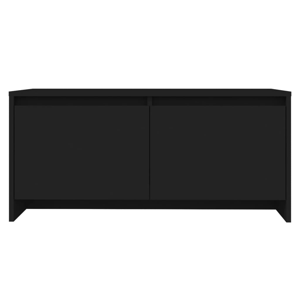 Coffee Table Black 90x50x41.5 cm Engineered Wood