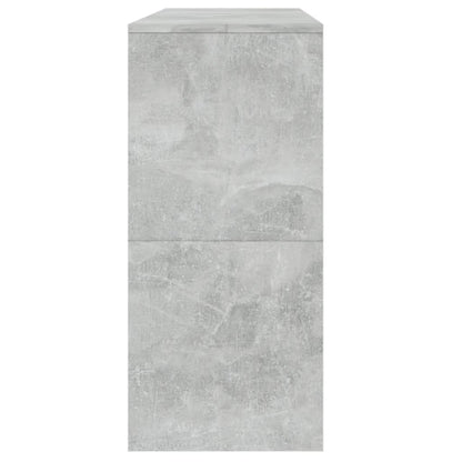 Console Table Concrete Grey 100x35x76.5 cm Engineered Wood