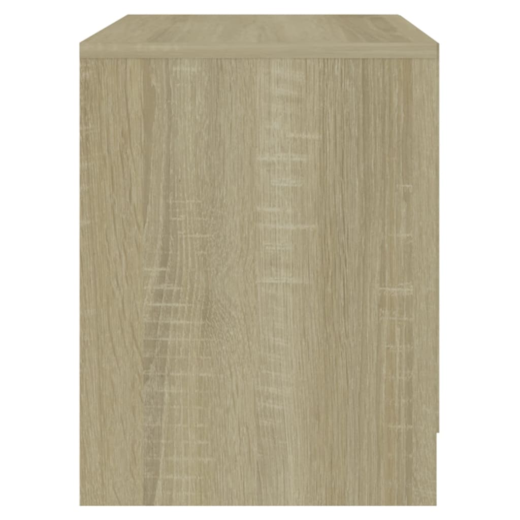Bedside Cabinet Sonoma Oak 45x34.5x44.5 cm Engineered Wood