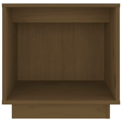 Bedside Cabinet Honey Brown 40x30x40 cm Solid Wood Pine