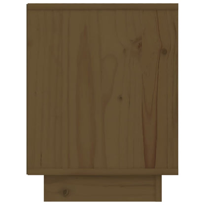 Bedside Cabinet Honey Brown 40x30x40 cm Solid Wood Pine