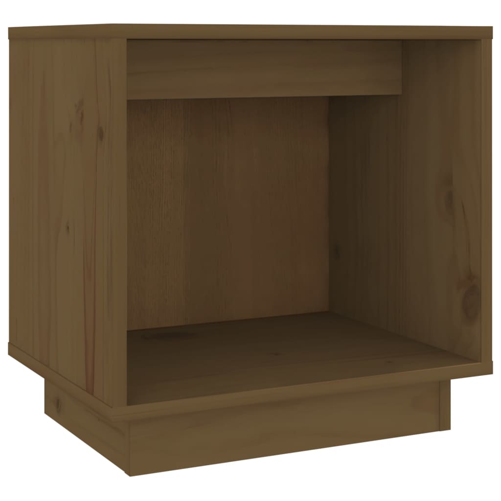 Bedside Cabinets 2 pcs Honey Brown 40x30x40 cm Solid Wood Pine