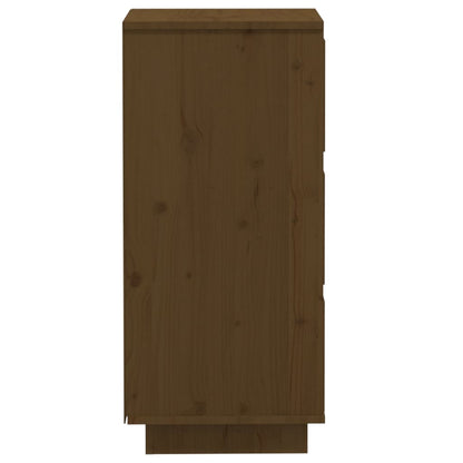 Sideboard Honey Brown 32x34x75 cm Solid Wood Pine