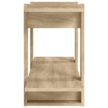 Book Cabinet Sonoma Oak 100x30x51 cm Engineered Wood