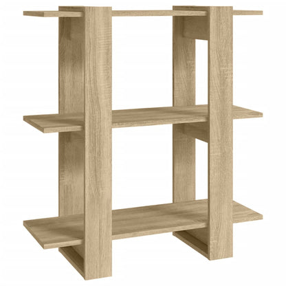 Book Cabinet/Room Divider Sonoma Oak 80x30x87cm