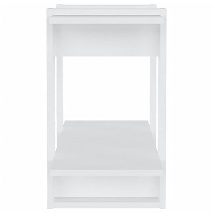 Book Cabinet/Room Divider White 80x30x51 cm