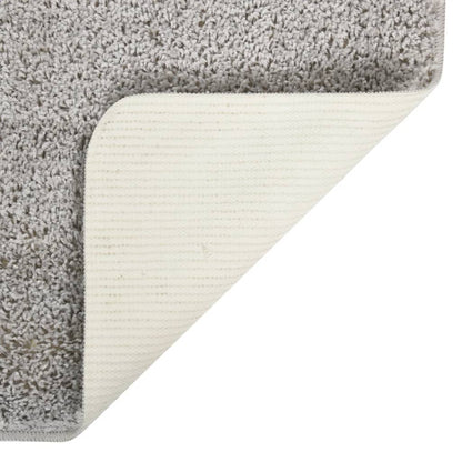 Shaggy Rug Light Grey 140x200 cm Anti Slip