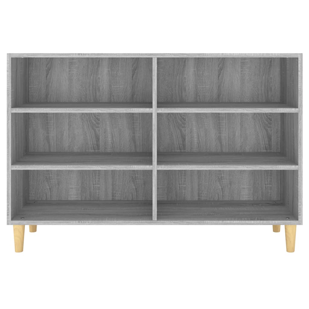 Sideboard Grey Sonoma 103.5x35x70 cm Engineered Wood