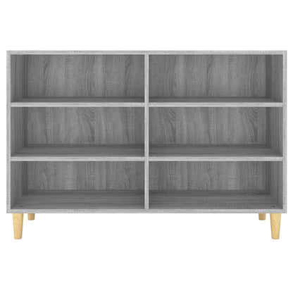Sideboard Grey Sonoma 103.5x35x70 cm Engineered Wood