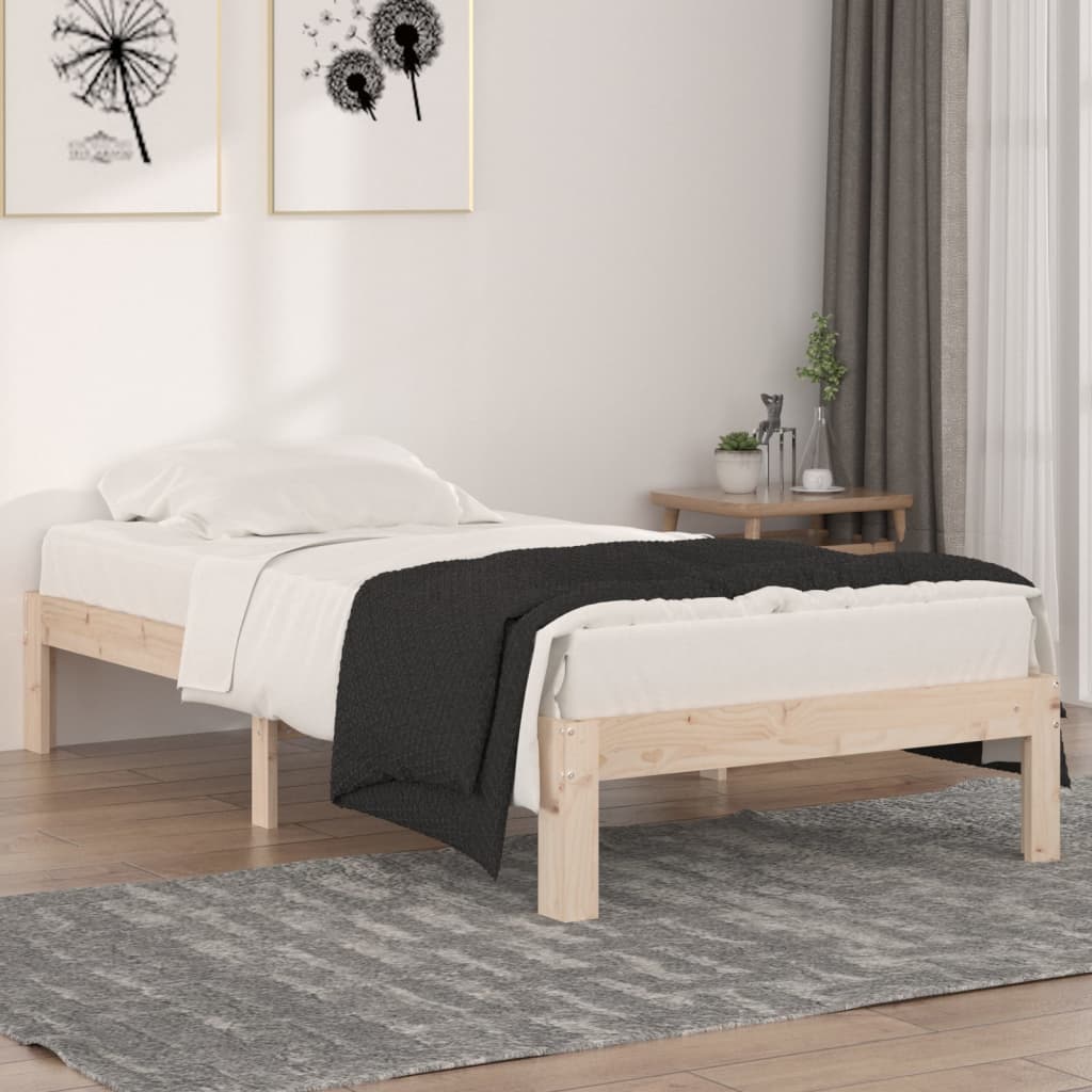 Bed Frame without Mattress 90x190cm Single