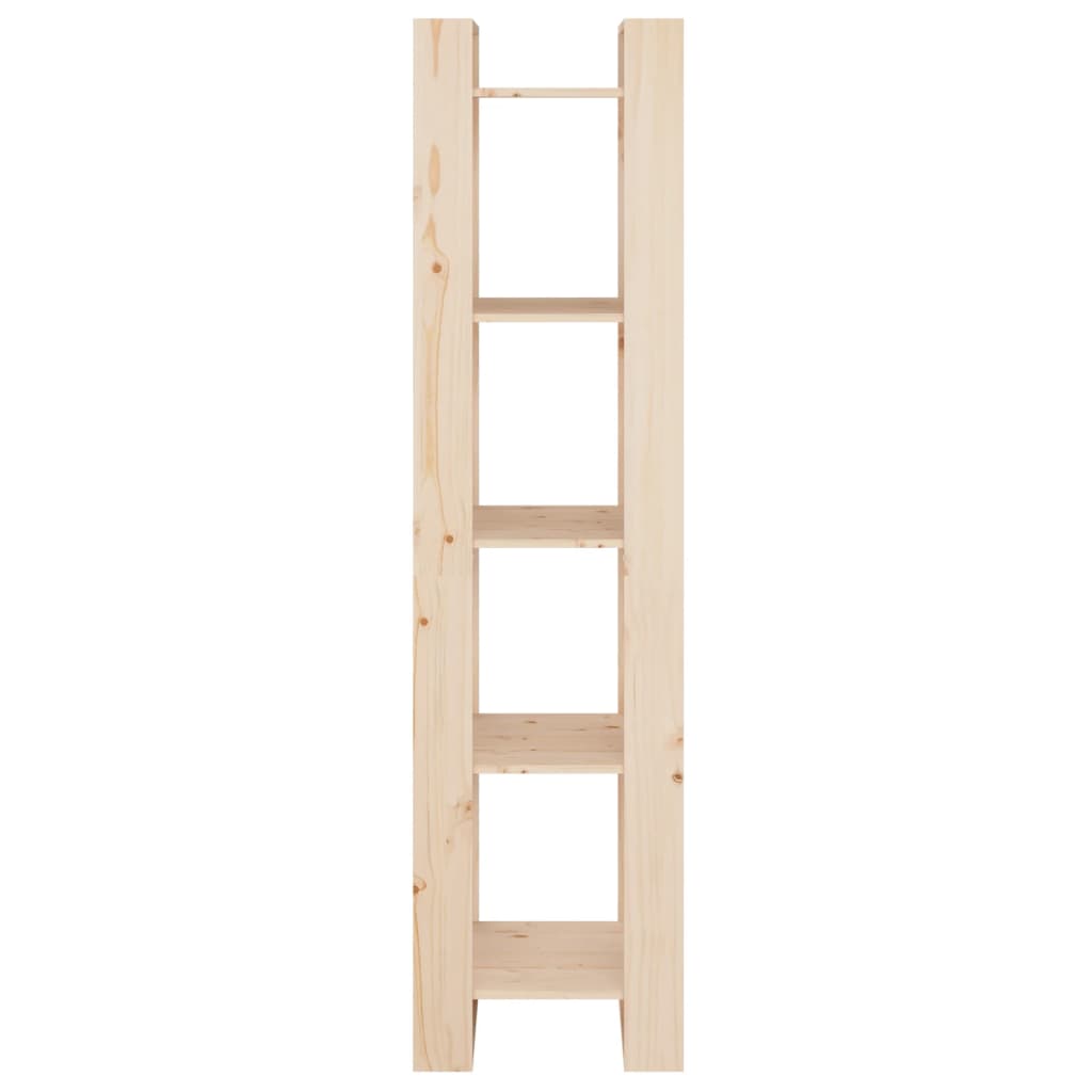 Book Cabinet/Room Divider 41x35x160 cm Solid Wood Pine