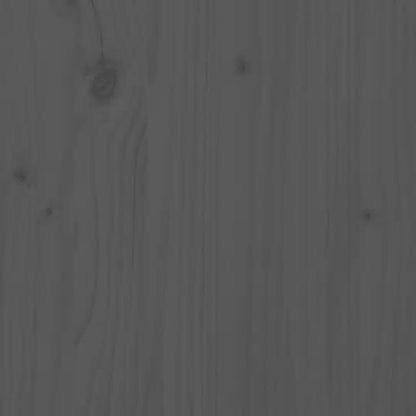 Book Cabinet/Room Divider Grey 80x25x101 cm Solid Wood Pine