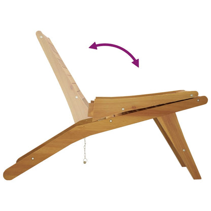Garden Chair Solid Wood Teak
