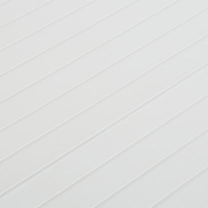 Garden Table 220x90x72 cm PP White
