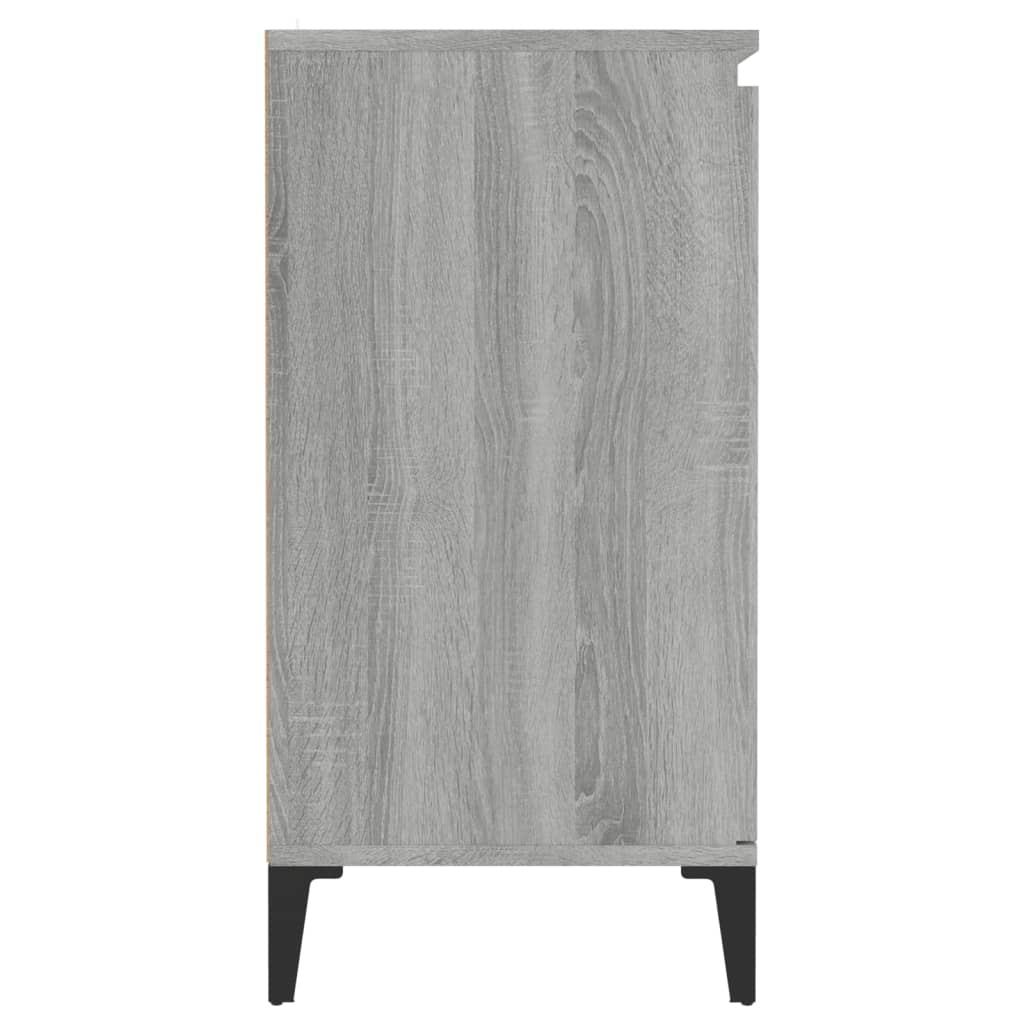 Sideboard Grey Sonoma 60x35x70 cm Engineered Wood