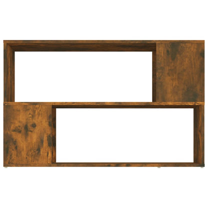 Book Cabinet Smoked Oak 100x24x63 cm Engineered Wood