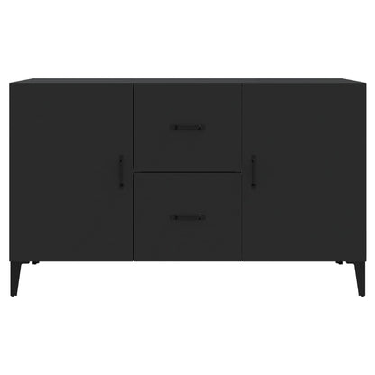 Sideboard Black 100x36x60 cm Engineered Wood
