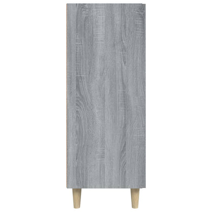 Sideboard Grey Sonoma 69.5x34x90 cm Engineered Wood