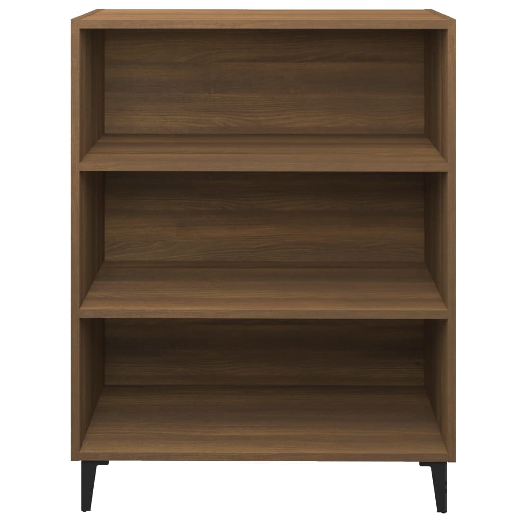 Sideboard Brown Oak 69.5x32.5x90 cm Engineered Wood