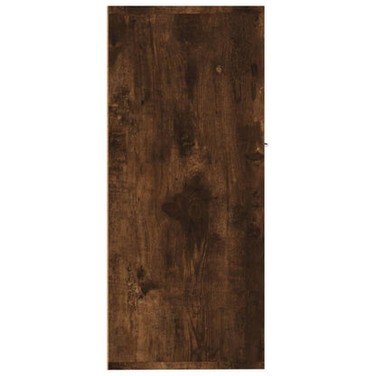 Sideboard Smoked Oak 88x30x70 cm Engineered Wood