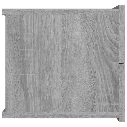 Bedside Cabinets 2 pcs Grey Sonoma 40x30x30 cm Engineered Wood