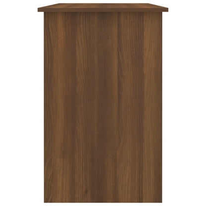 Desk Brown Oak 100x50x76 cm Engineered Wood