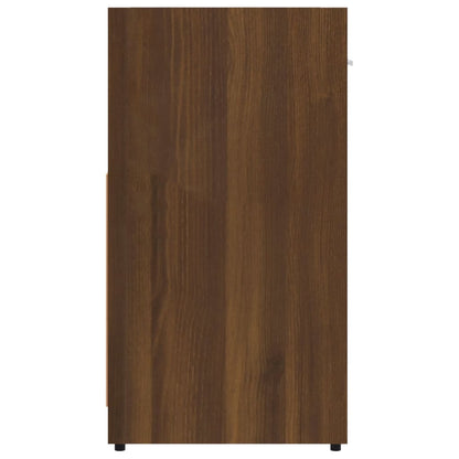 Bathroom Cabinet Brown Oak 60x33x60 cm Engineered Wood