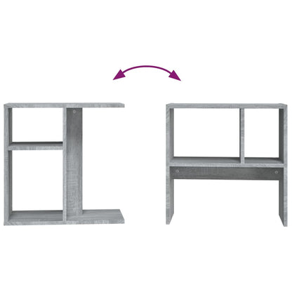 Side Table Grey Sonoma 50x30x50 cm Engineered Wood