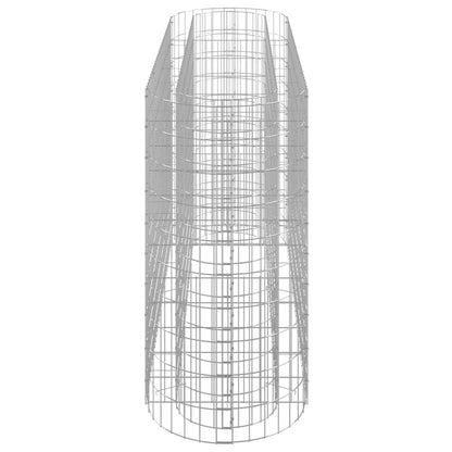 Gabion Raised Bed Galvanised Iron 190x50x100 cm
