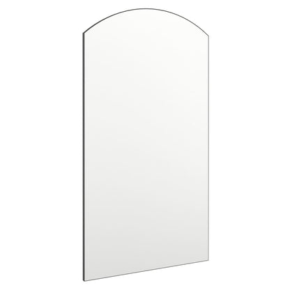Mirror with LED Lights 90x45 cm Glass Arch