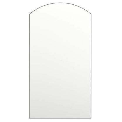 Mirror with LED Lights 90x45 cm Glass Arch
