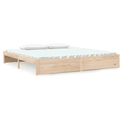 Bed Frame Solid Wood 200x200 cm