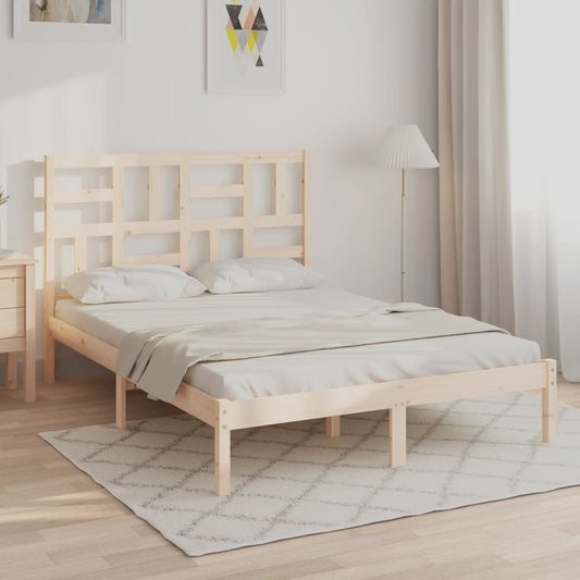 Bed Frame Solid Wood 160x200 cm