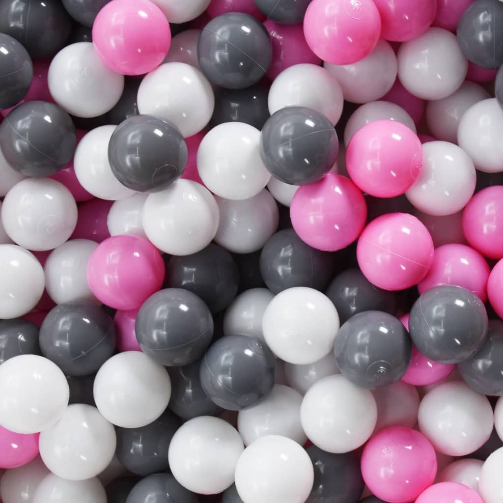 Children Play Tent with 250 Balls Pink 70x112x70 cm