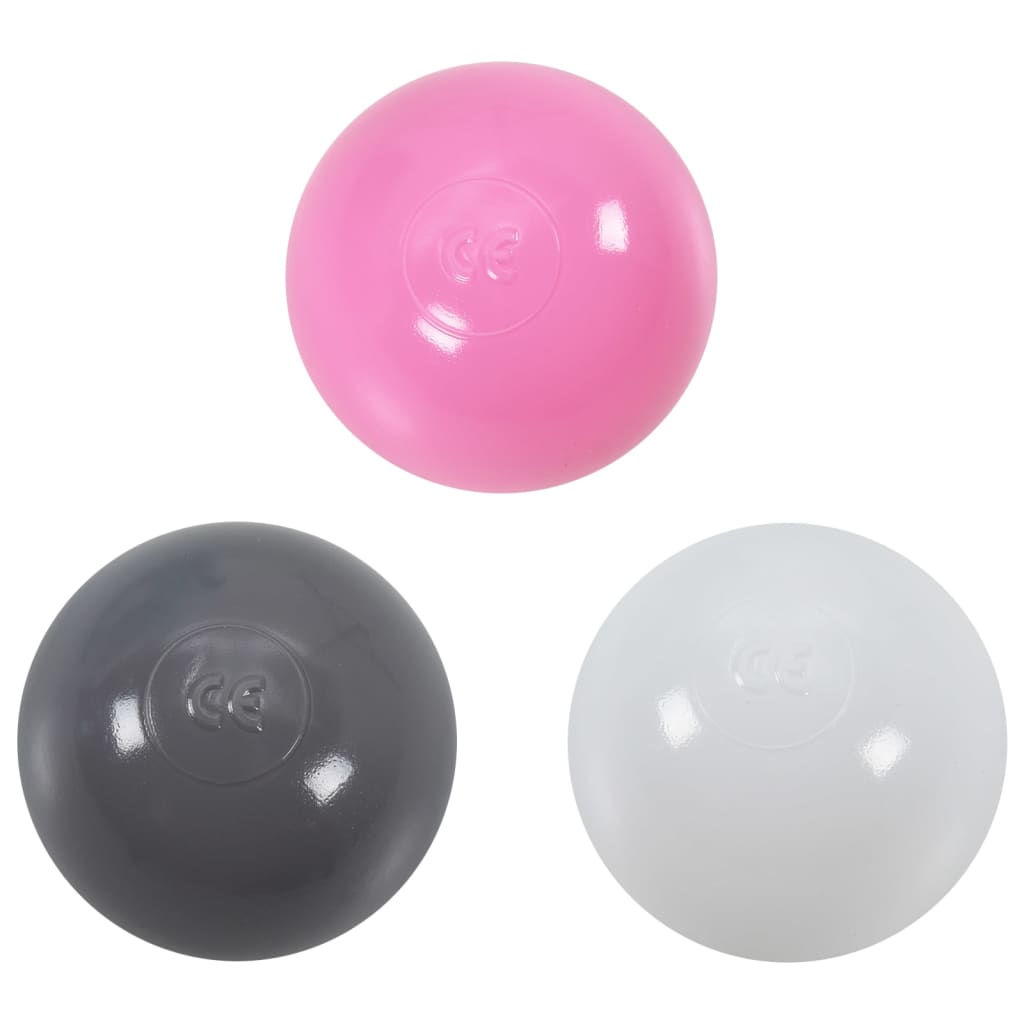 Children Play Tent with 250 Balls Pink 70x112x70 cm