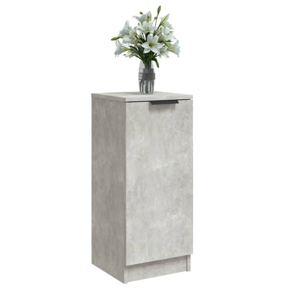 Sideboards 2 pcs Concrete Grey 30x30x70 cm Engineered Wood