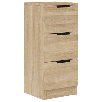 Sideboard Sonoma Oak 30x30x70 cm Engineered Wood