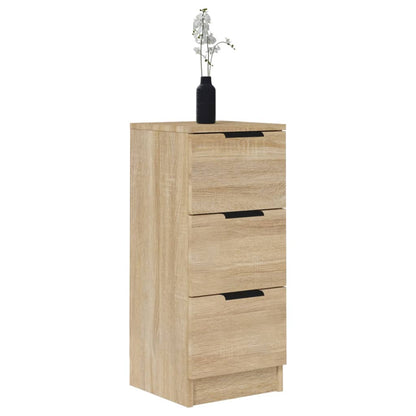 Sideboard Sonoma Oak 30x30x70 cm Engineered Wood