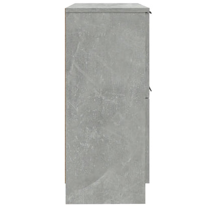 Sideboard Concrete Grey 30x30x70 cm Engineered Wood