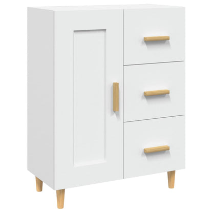Sideboard White 69.5x34x90 cm Engineered Wood