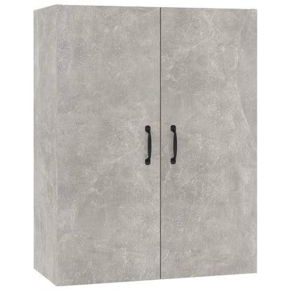 Hanging Cabinet Concrete Grey 69,5x34x90 cm Engineered Wood