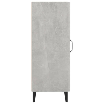 Sideboard Concrete Grey 34.5x34x90 cm Engineered Wood