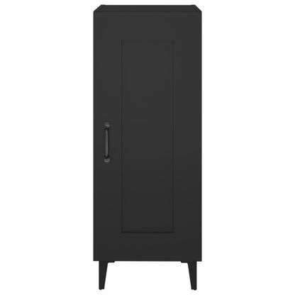 Sideboard Black 34.5x34x90 cm Engineered Wood