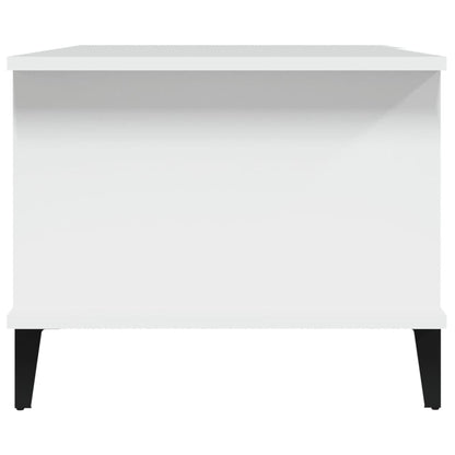 Coffee Table White 90x50x40 cm Engineered Wood